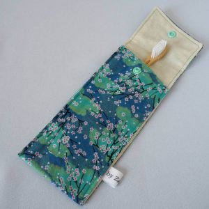 Etui à brosse à dent fleurs de cerisier