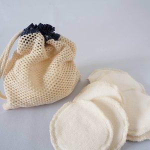 Lingettes démaquillantes lavables en 