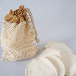 Lingettes démaquillantes lavables en 
