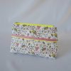 Trousse de toilette tissu girly fluorescent