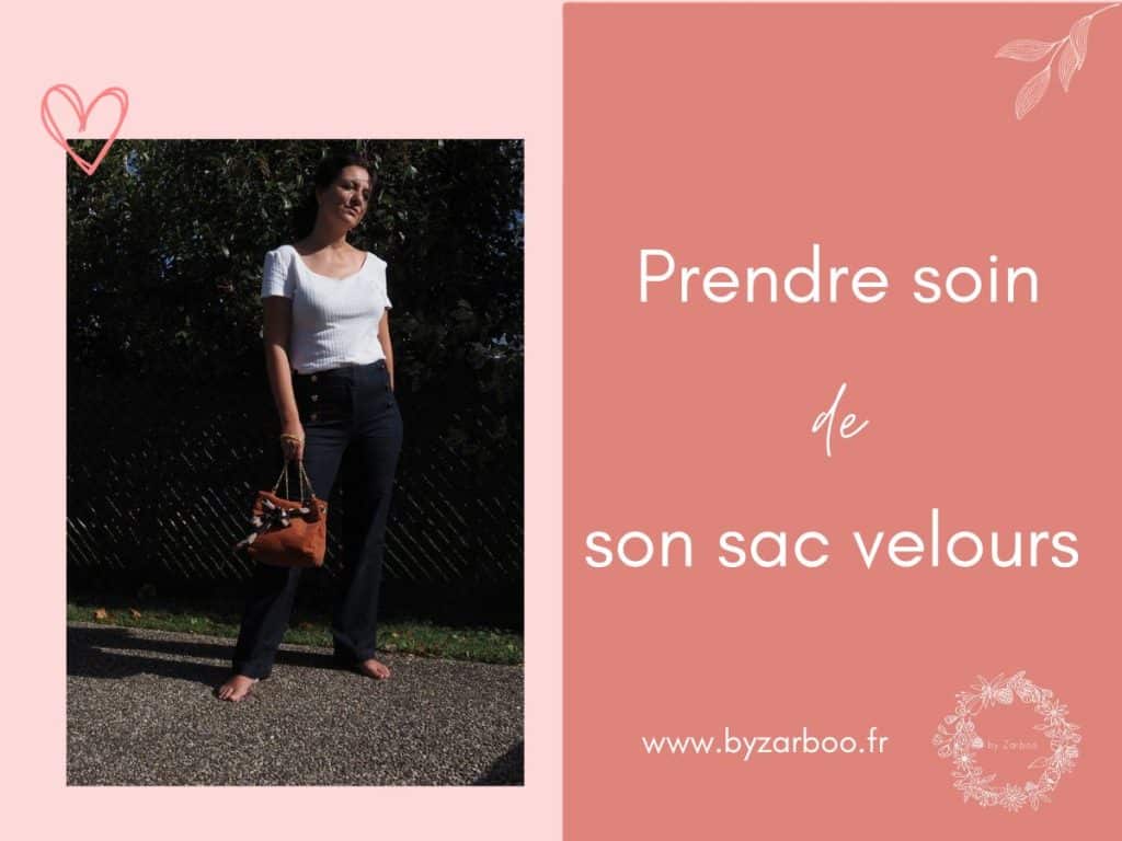 Image invitant à connaitre les astuces pour prendre soin de son sac en velours