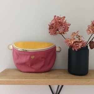 banane "les 90's" rose et jaune