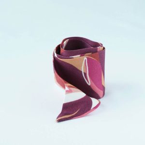 Bandeau viscose prune